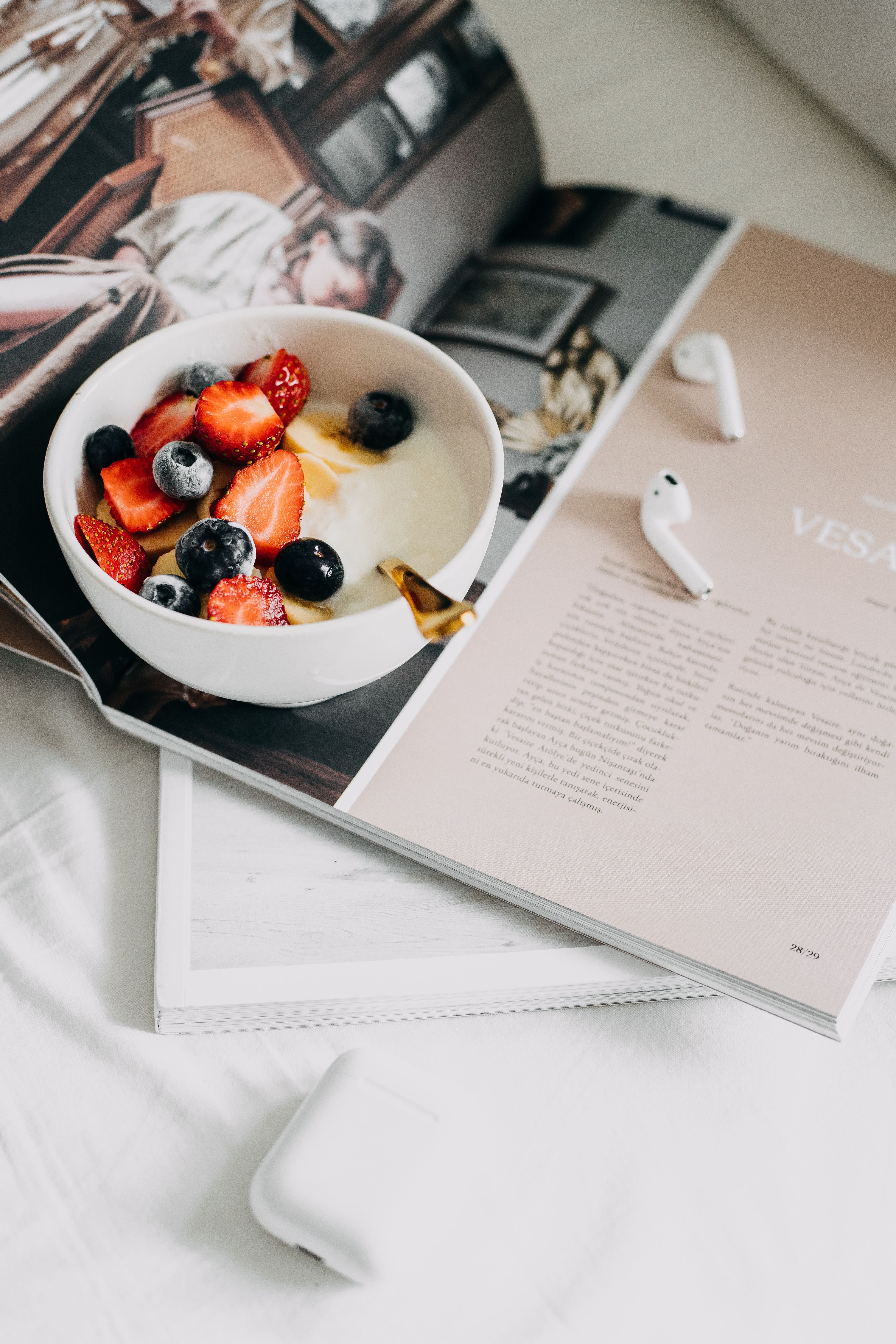 Morning wellness routine